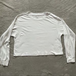 american eagle cropped longsleeve